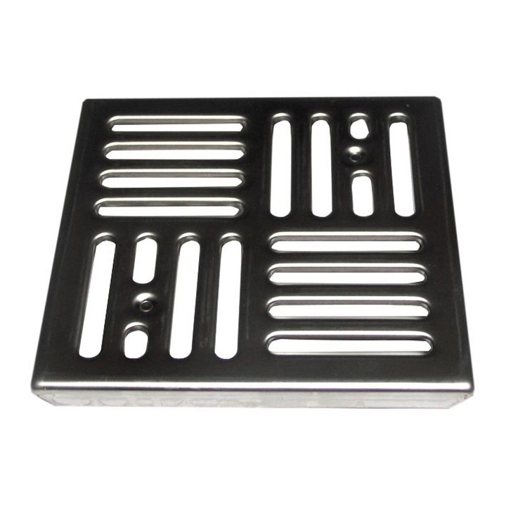 Gratar Sifon, Inox, 100 X 100 MM