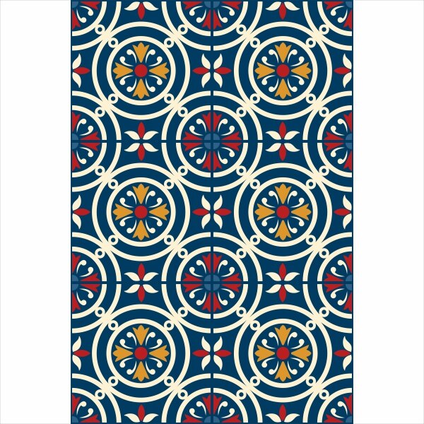 Set stickere autocolante faianta decorativa 20cm x 30cm model multicolor decorativ 4