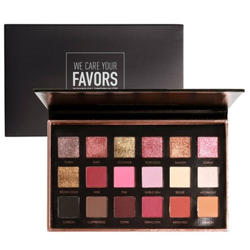 Paleta de farduri Focallure in 18 culori, mate si metalice, FA4001 Bright Lux Paleta de farduri Focallure in 18 culori, mate si metalice, FA4001 Bright Lux