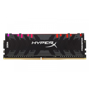 Memorie HyperX Predator RGB 8GB DDR4, 2933MHz, CL15, 1.35V Memorie HyperX Predator RGB 8GB DDR4, 2933MHz, CL15, 1.35V