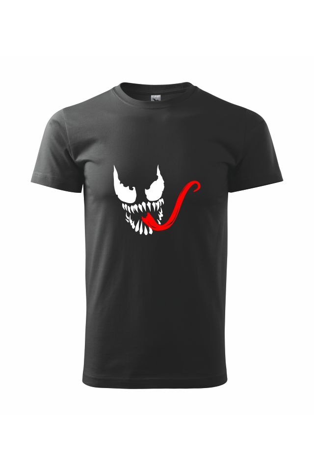 Tricou barbati venom, Negru/Alb