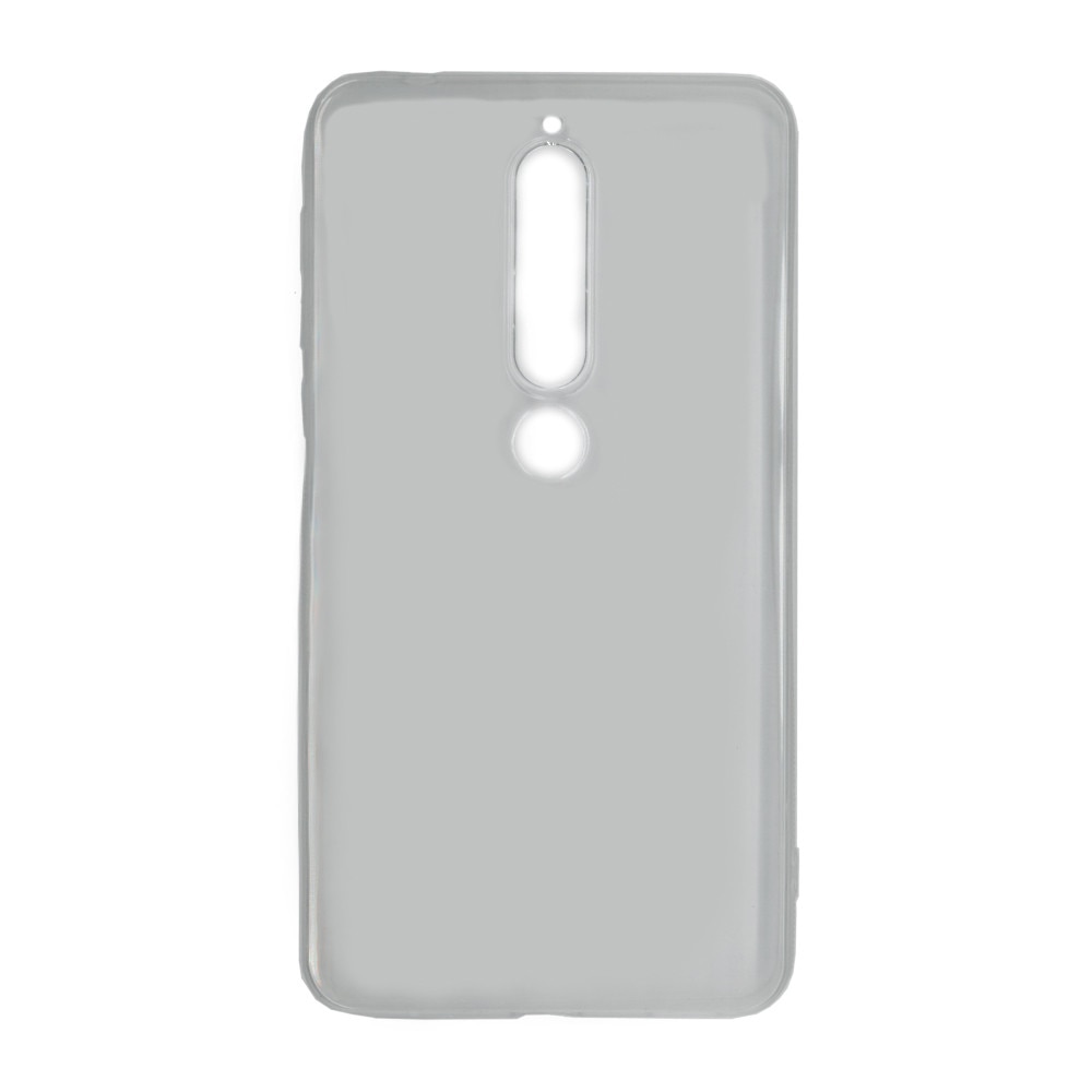 Husa de silicon ultrasubtire, EuroCELL, pentru Nokia 6 2018, alb