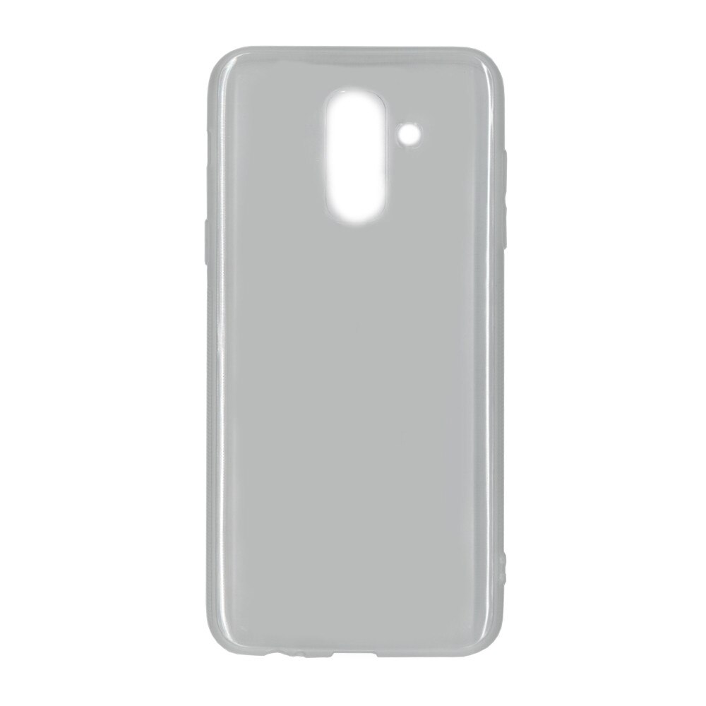 Husa de silicon ultrasubtire, EuroCELL, pentru Samsung Galaxy A6 Plus 2018, alb