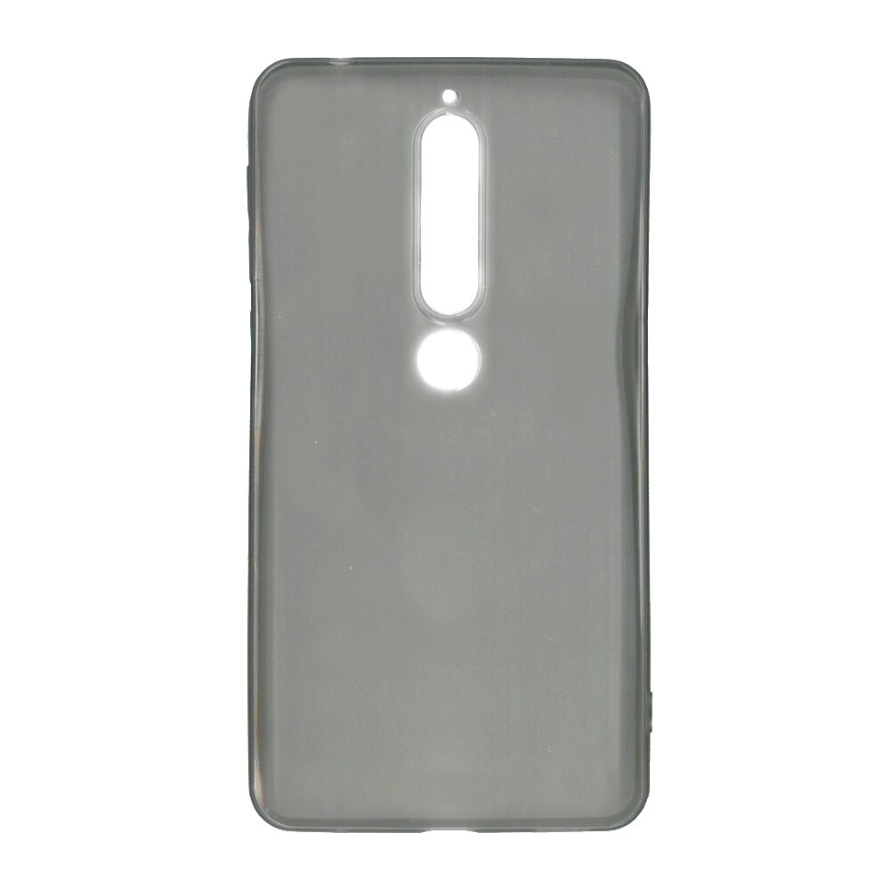 Husa de silicon ultrasubtire, EuroCELL, pentru Nokia 6 2018, negru