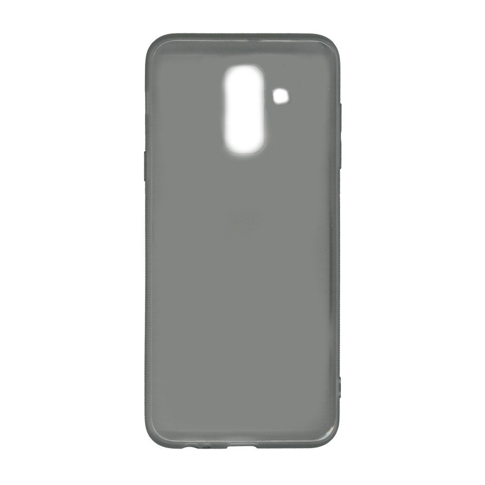 Husa de silicon ultrasubtire, EuroCELL, pentru Samsung Galaxy A6 Plus 2018, negru