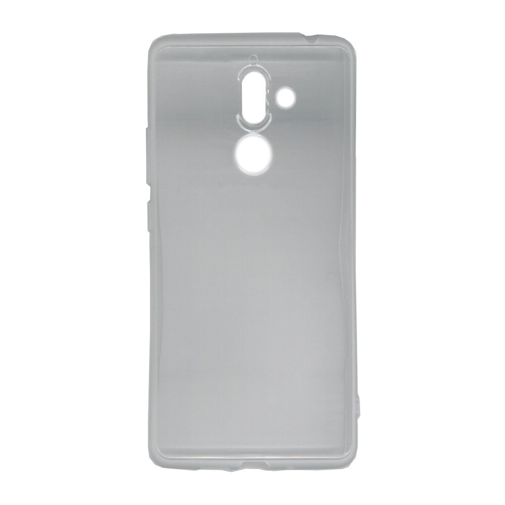 Husa de silicon ultrasubtire, EuroCELL, pentru Nokia 7 Plus, alb
