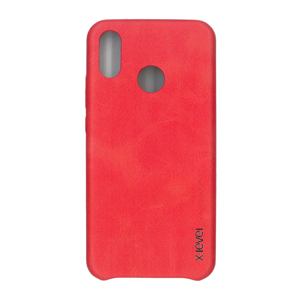 Husa de protectie X-Level Vintage pentru Huawei P20 Lite, rosu