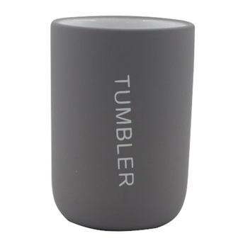 Pahar baie MIRA-N Mark.B7, pentru periute de dinti, Gri, Ceramica Pahar baie MIRA-N Mark.B7, pentru periute de dinti, Gri, Ceramica