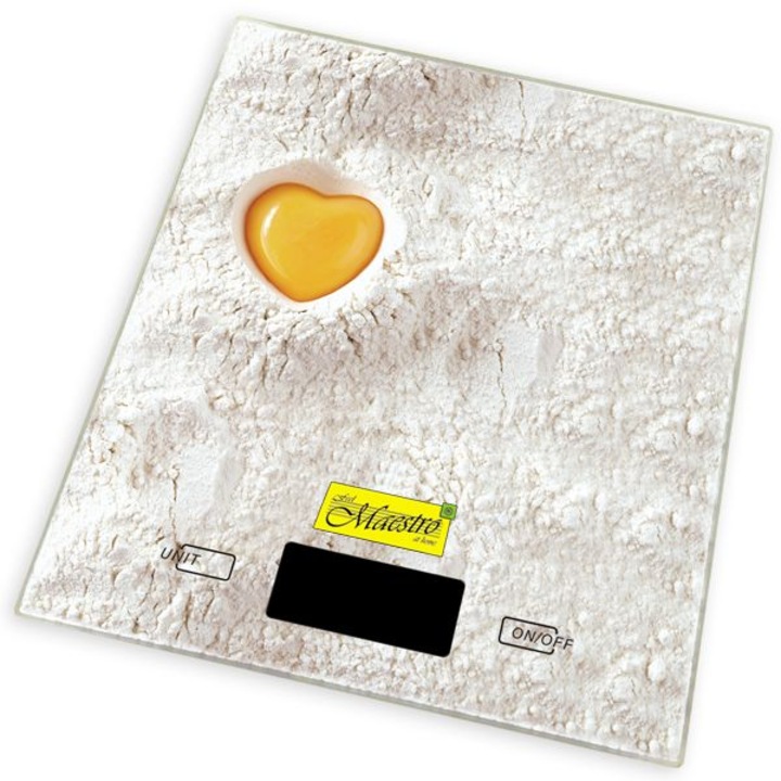Cantar de bucatarie Maestro MR-1803, 5kg, 1g, Alb