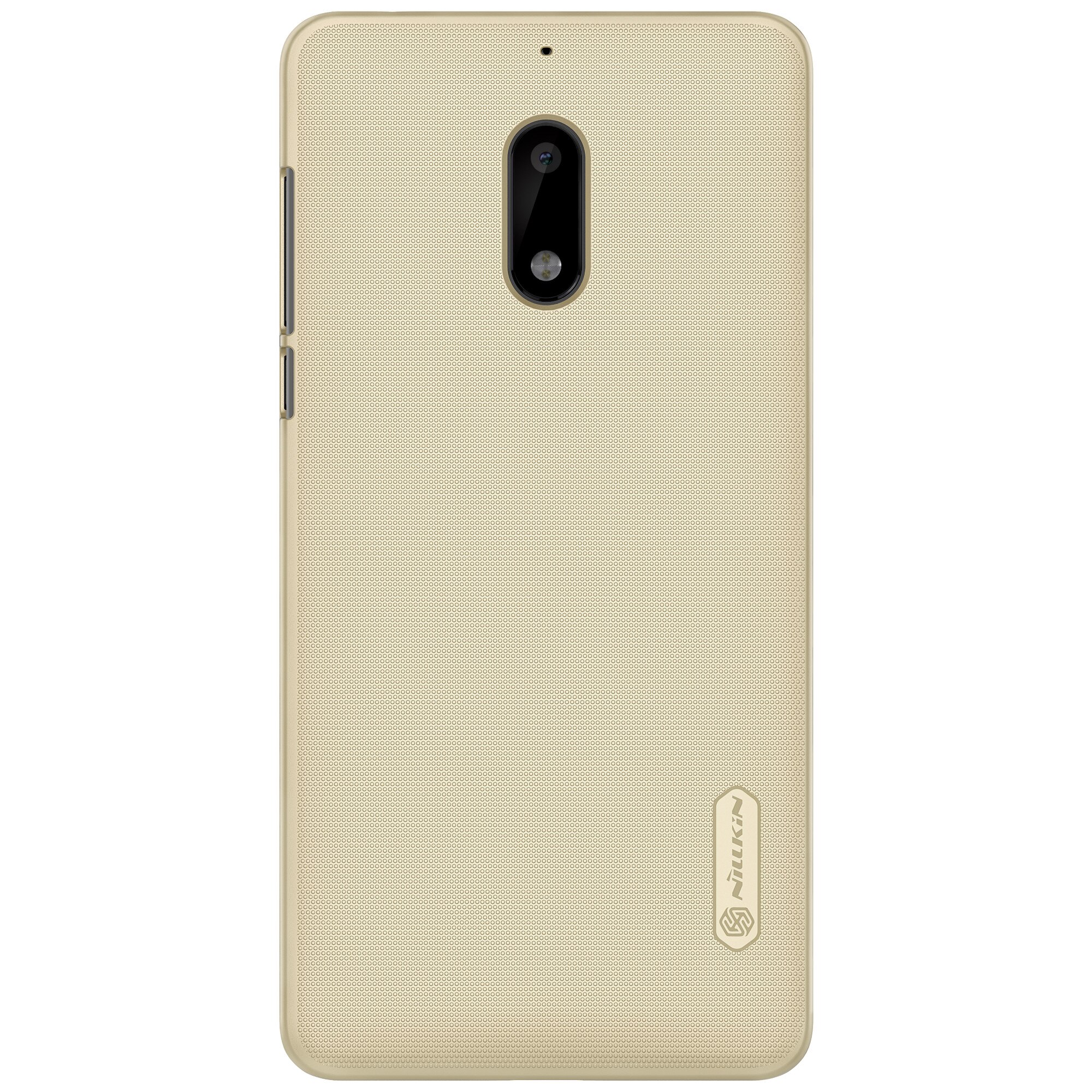 Husa Nokia 6 Nillkin Originala Frosted +Folie - Gold