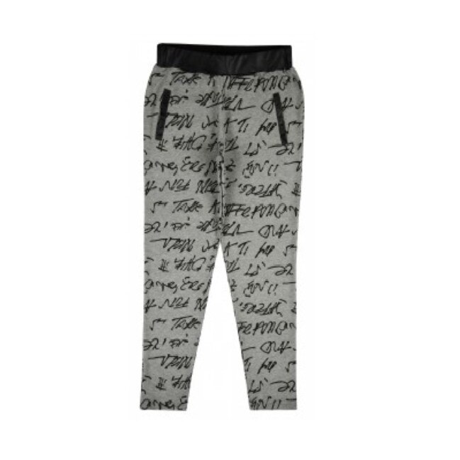 Pantaloni casual pentru fete Atut A-6200, Gri