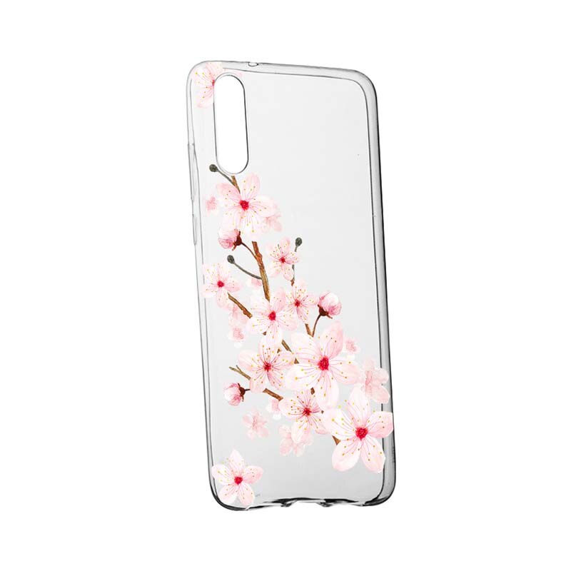 Husa pentru Samsung Galaxy A70, Spring Flower, 62, din silicon premium, rezistenta la uzura, anti-alunecare