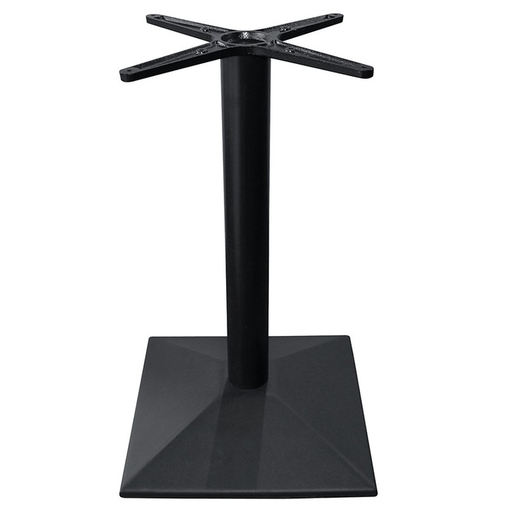 Picior,baza metalica pentru masa cu blat patrat sau rotund 40x40xh72cm MN0195414