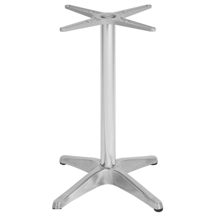 Picior,baza din aluminiu pentru masa cu blat patrat sau rotund 42x42xh72cm MN0195420