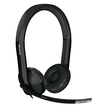 Casti cu microfon Microsoft LifeChat LX-6000, USB, Negru, Bulk Casti cu microfon Microsoft LifeChat LX-6000, USB, Negru, Bulk