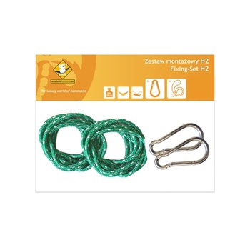 Set accesorii de montare hamace Koala, Verde Set accesorii de montare hamace Koala, Verde