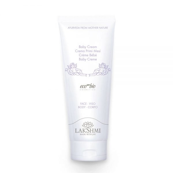 Crema organica cu galbenele pentru bebelusi si copii, Lakshmi, 100 ml, fata si corp