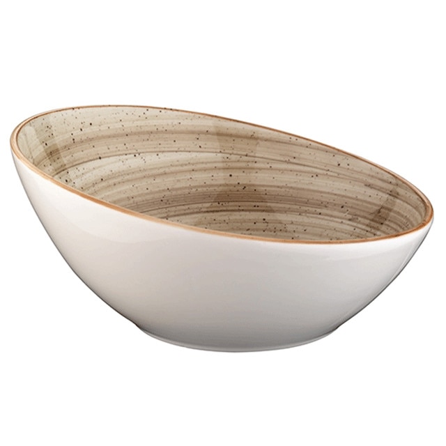 Bol inclinat Bonna Terrain portelan 16cm 350ml