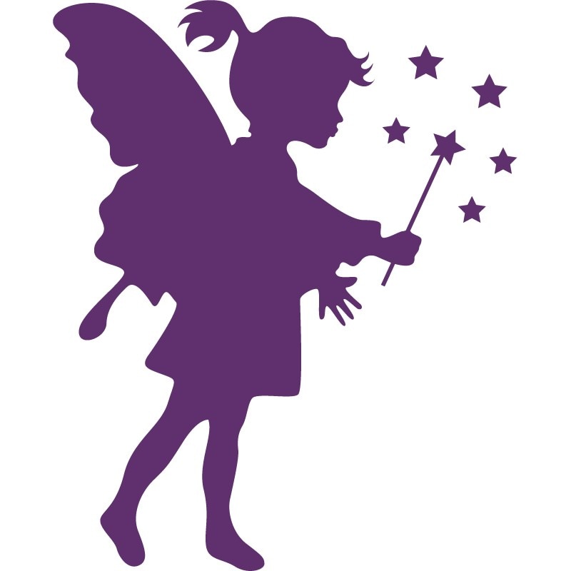 Zana magica - Sticker Decorativ - Indigo - 119 x 147 cm