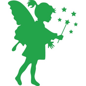 Zana magica - Sticker Decorativ - Verde - 119 x 147 cm Zana magica - Sticker Decorativ - Verde - 119 x 147 cm