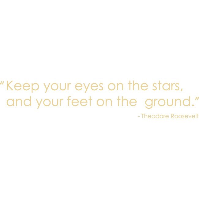 Keep your eyes on the stars - Sticker Decorativ - Bej - 180 x 34 cm