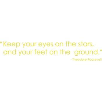 Keep your eyes on the stars - Sticker Decorativ - Lemon - 135 x 26 cm Keep your eyes on the stars - Sticker Decorativ - Lemon - 135 x 26 cm