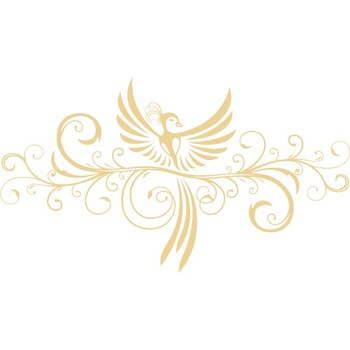 Pasarea Phoeni x - Sticker Decorativ - Bej - 180 x 101 cm Pasarea Phoeni x - Sticker Decorativ - Bej - 180 x 101 cm