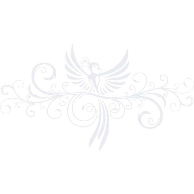 Pasarea Phoeni x - Sticker Decorativ - Alb polar - 180 x 101 cm