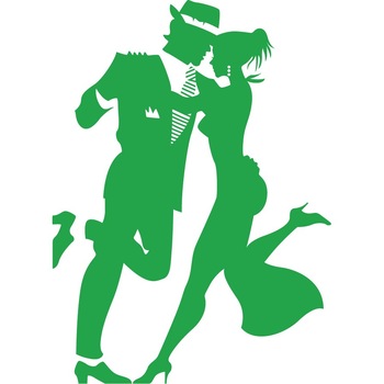 Mambo - Sticker Decorativ - Verde - 86 x 119 cm Mambo - Sticker Decorativ - Verde - 86 x 119 cm