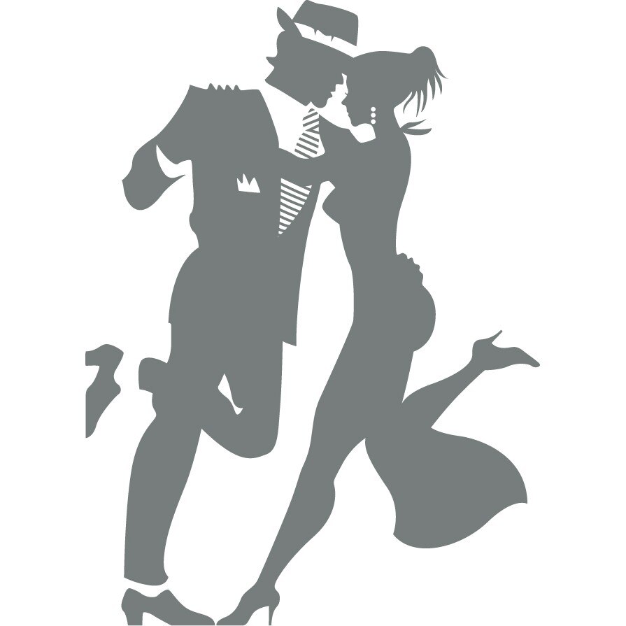 Mambo - Sticker Decorativ - Gri Metal - 119 x 165 cm