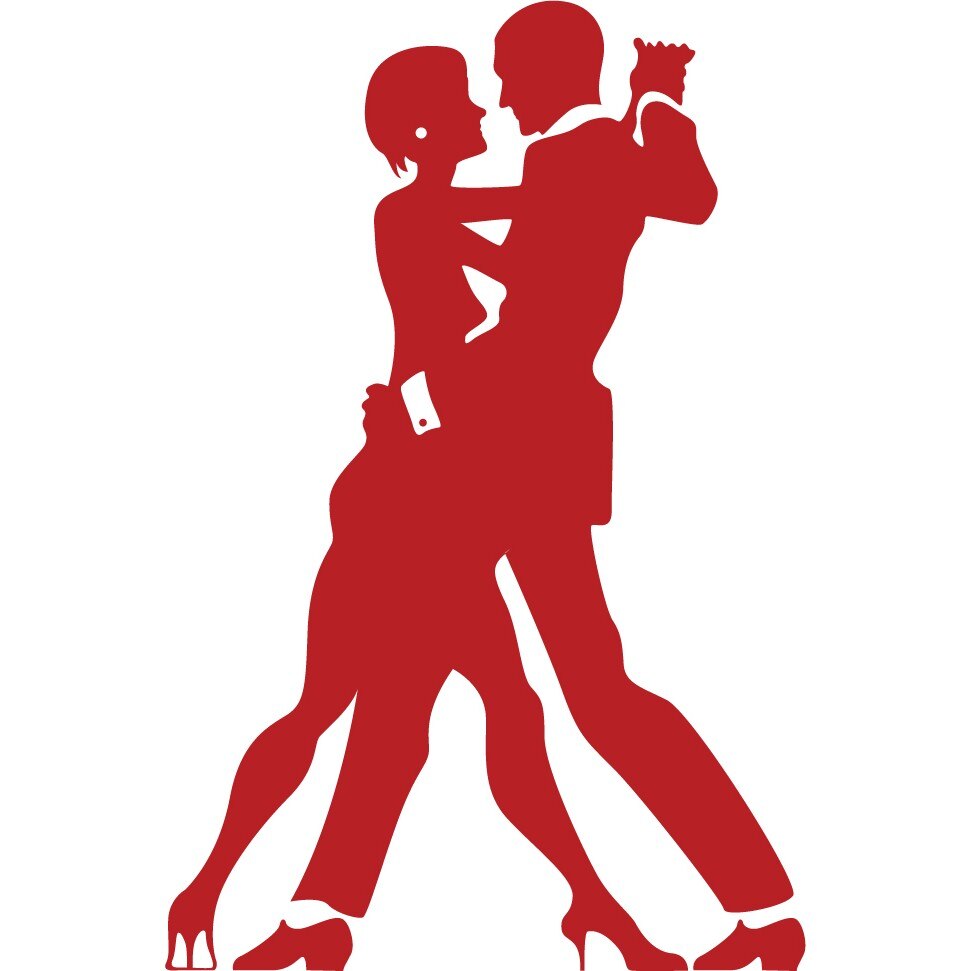 Vals de neuitat - Sticker Decorativ - Rosu Cardinal - 119 x 180 cm