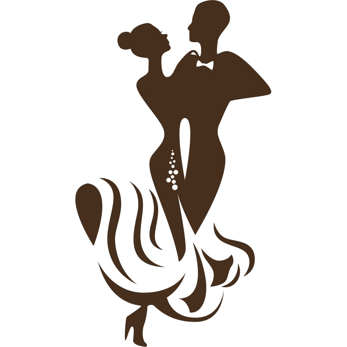 Un tango de neuitat - Sticker Decorativ - Choco - 107 x 190 cm