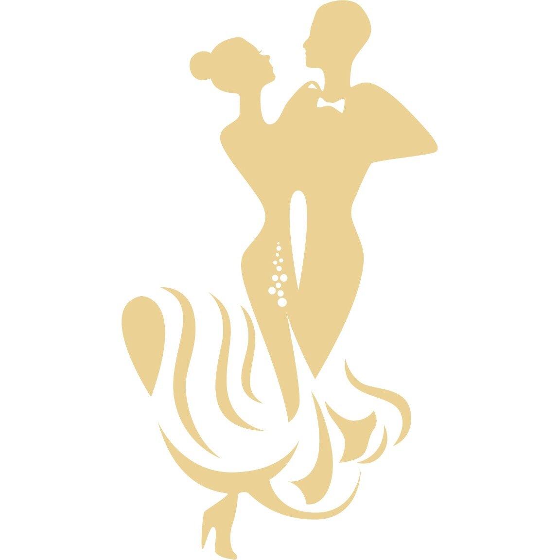 Un tango de neuitat - Sticker Decorativ - Bej - 80 x 143 cm