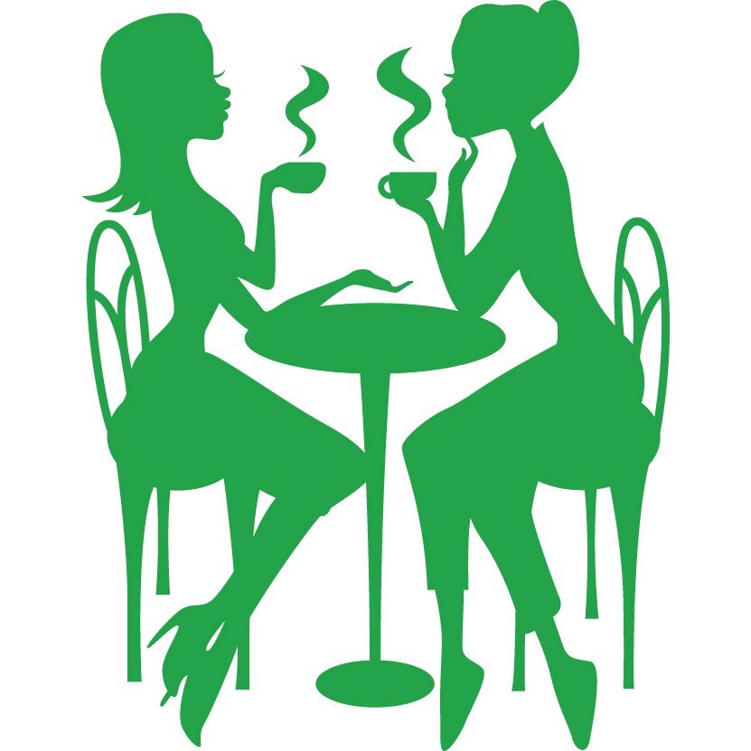 La o mica barfa - Sticker Decorativ - Verde - 70 x 89 cm