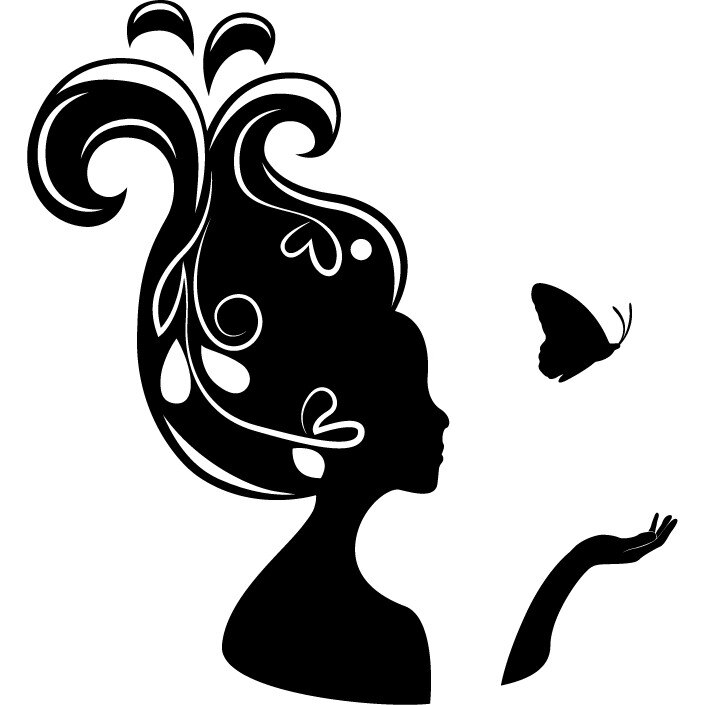 Coc sofisticat - Sticker Decorativ - Negru - 89 x 97 cm