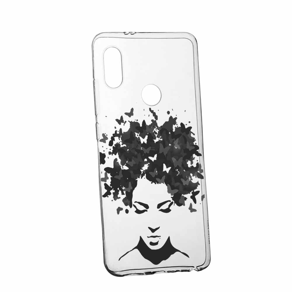 Husa pentru Xiaomi Mi A2 Lite / Redmi 6 Pro, Woman, 51, din silicon premium, rezistenta la uzura, anti-alunecare