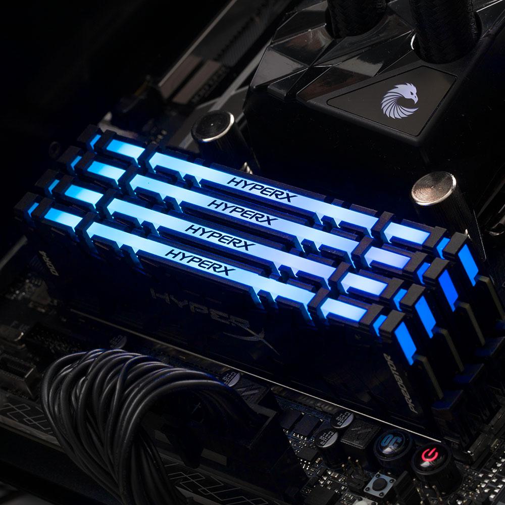 Memorie Kingston HyperX Predator RGB, 8GB, DDR4-3200MHz, CL16