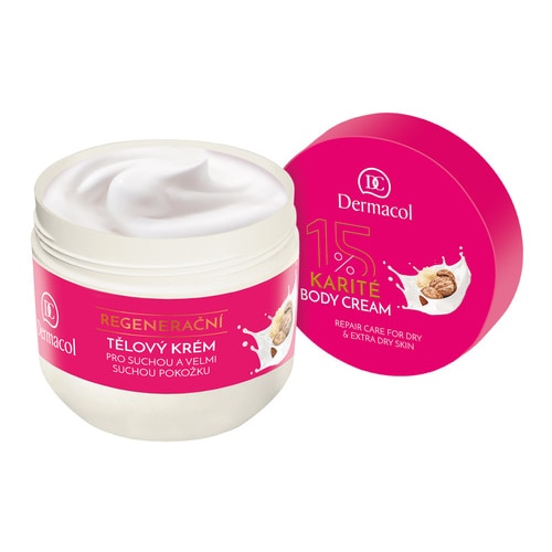 Crema pentru corp Dermacol, Regenerative for Dry and Very Dry Skin Karite, 300 ml