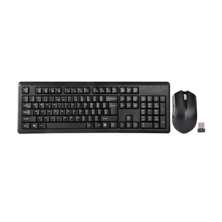 Безжичен комплект A4TECH 4200N, Черен, USB
