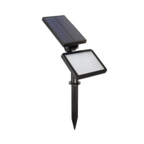 Lampa solara de gradina Marashop, IP65, LED, Negru