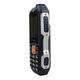 Universal Katonai mobiltelefon F8, Dual SIM, 3800 mAh, FM rádió, Bluetooth, zseblámpa, kék/szürke