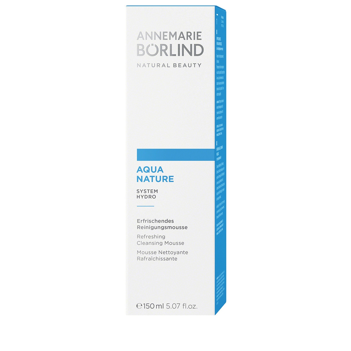 Spuma de curatare revitalizanta Aquanature, 150 ml