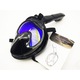 Masca scuba diving full face masura L/XL, cu suport pentru camere de actiune GoPro, SJCAM, Xiaomi - Phuture®
