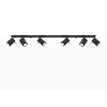 Plafoniera Merida, Sollux Lighting, LED, 6 x 40 W, Alb/Negru Plafoniera Merida, Sollux Lighting, LED, 6 x 40 W, Alb/Negru