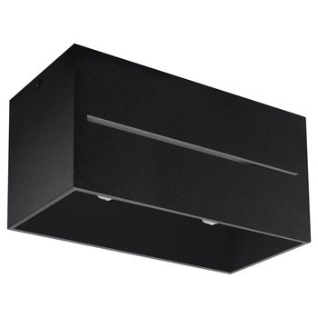 Plafoniera Lobo Maxi, Sollux Lighting, LED, 2 x 20 W, Negru Plafoniera Lobo Maxi, Sollux Lighting, LED, 2 x 20 W, Negru