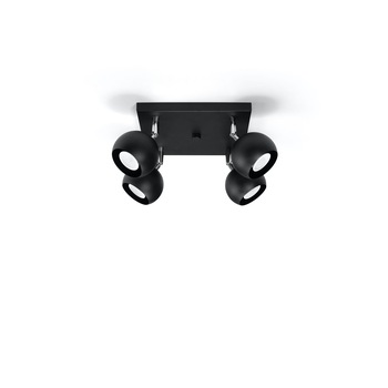 Plafoniera Oculare, Sollux Lighting, IP20, 40 W, 4 x LED, Negru Plafoniera Oculare, Sollux Lighting, IP20, 40 W, 4 x LED, Negru