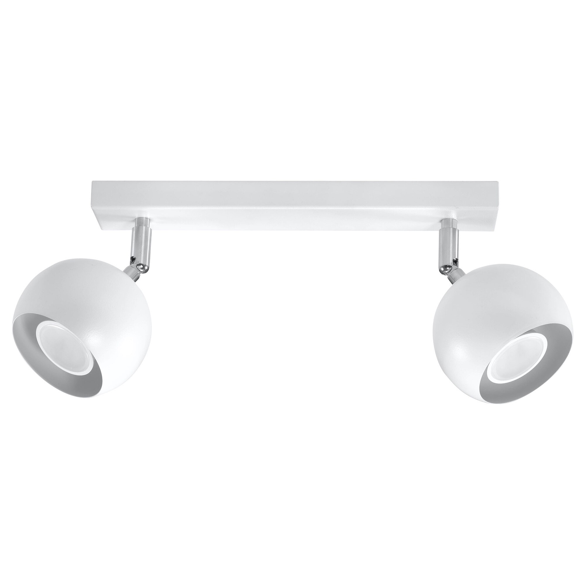 Plafoniera Oculare, Sollux Lighting, IP20, 40 W, 2 x LED, Alb
