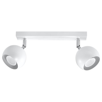 Plafoniera Oculare, Sollux Lighting, IP20, 40 W, 2 x LED, Alb Plafoniera Oculare, Sollux Lighting, IP20, 40 W, 2 x LED, Alb