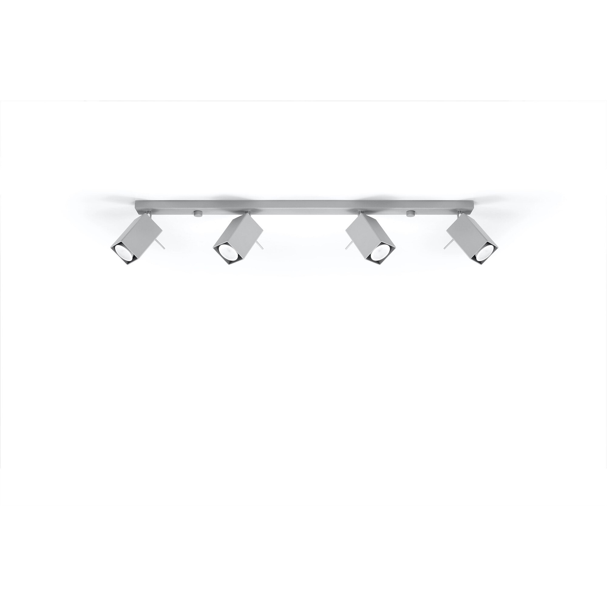 Plafoniera Merida, Sollux Lighting, IP20, 40 W, 4 x LED, Gri