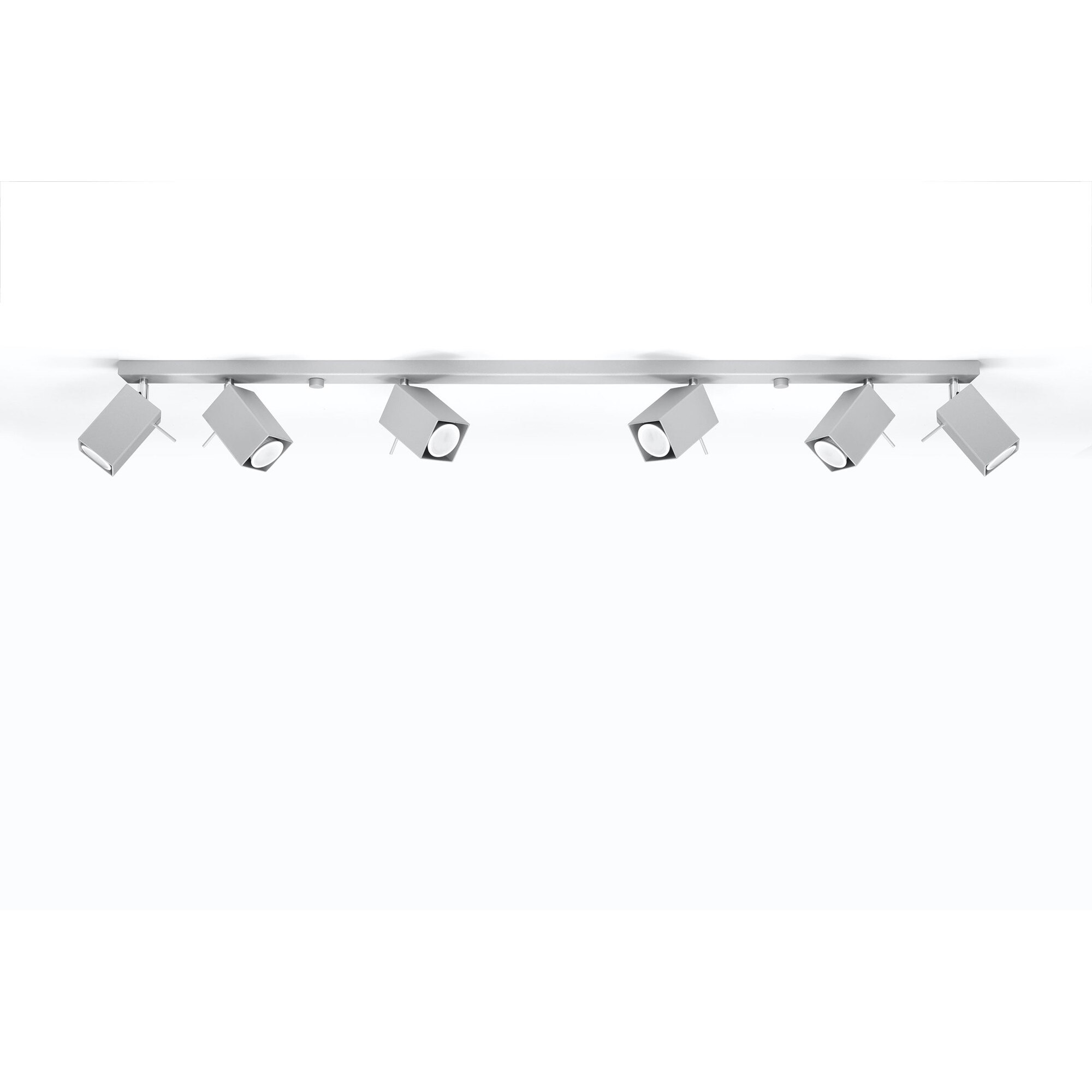 Plafoniera Merida, Sollux Lighting, IP20, 40 W, 6 x LED, Gri